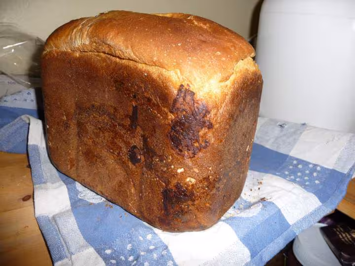 Brioche de titom aux pepites de choc bien gonfflee