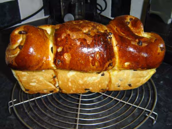 Brioche aux pepites de chocolat recette de flore88