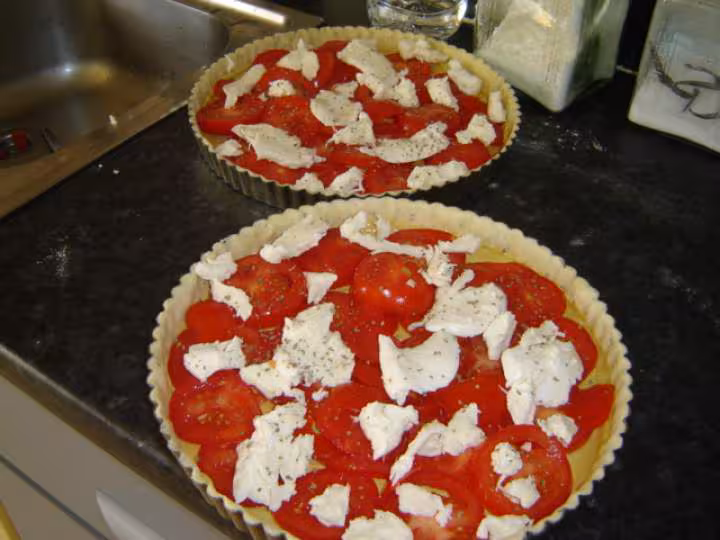 Tarte a la tomate