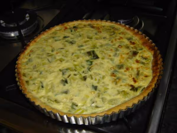 Tarte aux poireaux