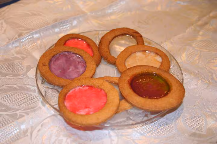 Biscuits vitraux
