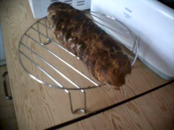 Baguette chorizo et gruyere