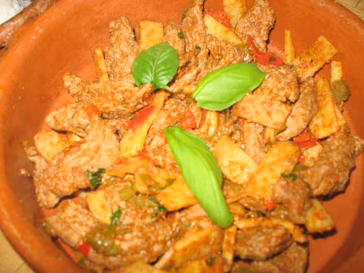 Curry de boeuf aux pousses de bambou