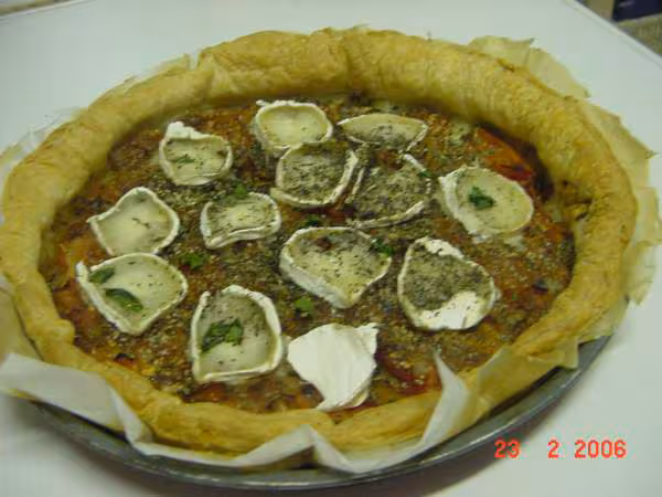 Recette ww tarte tomates chevre de cortaline