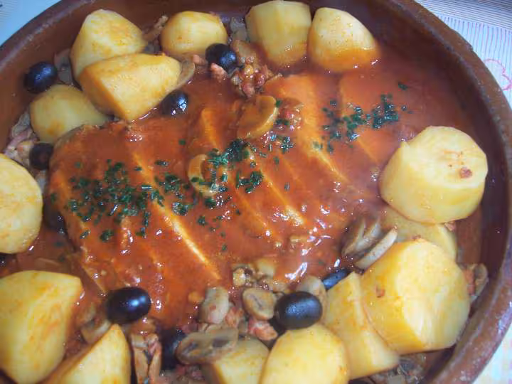 Roti de porc a l andalouse