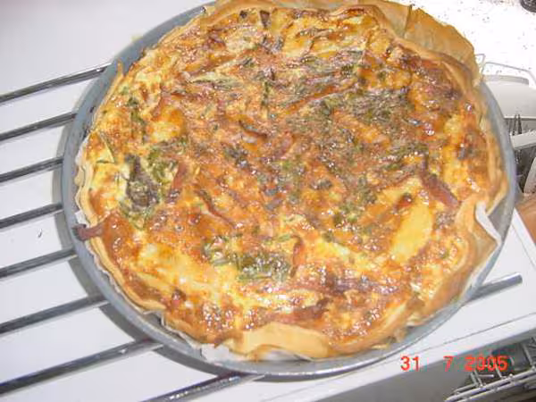 Tarte aux cepes