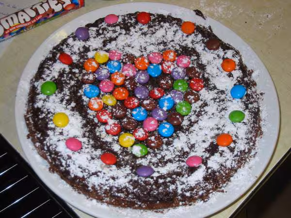 Gateau au chocolat de pacques