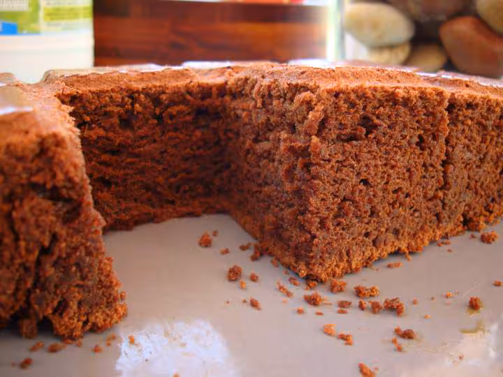 Gateau aux bananes chocolat a la farine d epeautre complete