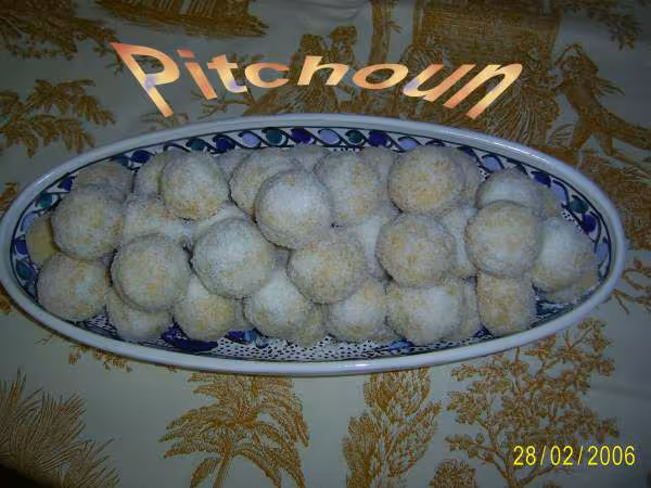 Boules de coco de fatoum
