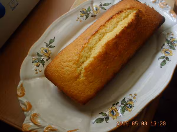 Cake au citron et a la fleur d oranger