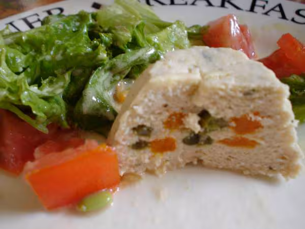 Mini terrine de dinde aux legumes