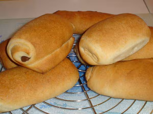 Petits pains brioches au chocolat