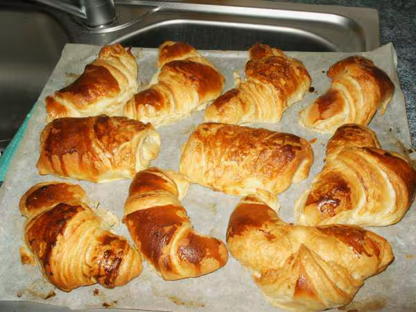 Croissants feuillettes