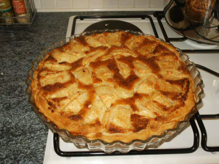 Tarte pommes et amandin