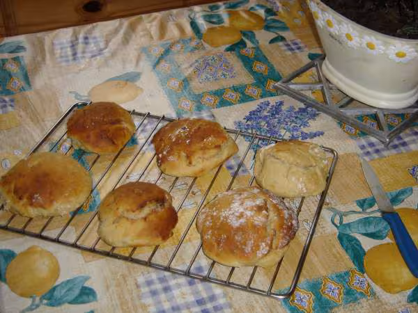 Petits pains a la sortie du four