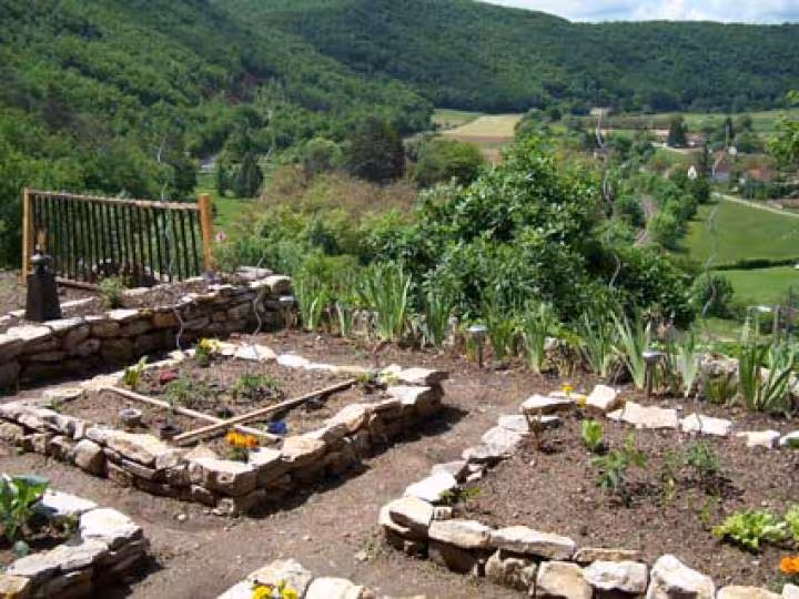 New potager en carre