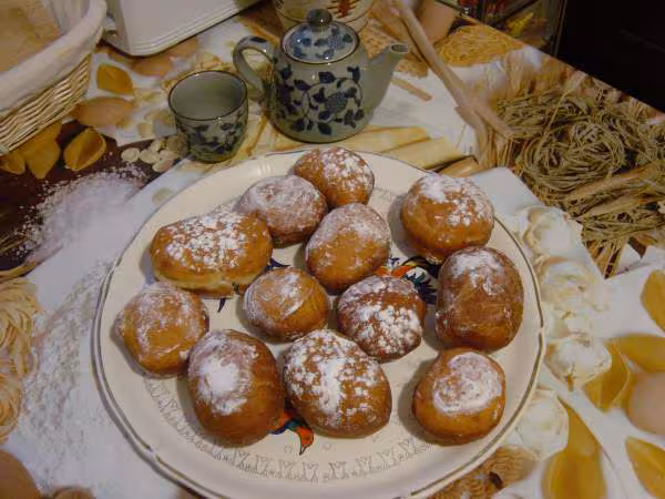 Beignets au pralin