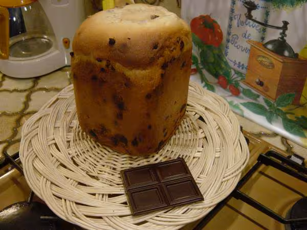 Brioche aux pepites de chocolat
