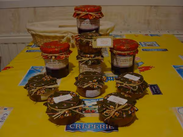 Confiture rhubarbe mures noisette et melon vanille rhum