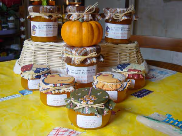 Confitures de potiron aux abricots secs et rhum