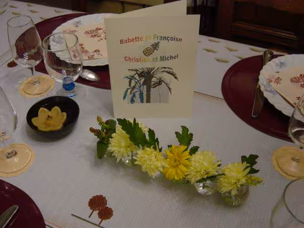 Decors de table