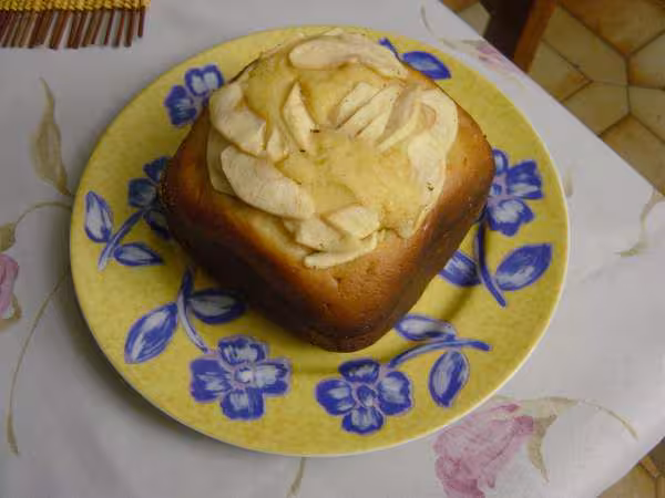 Gateau a la compote de pommes