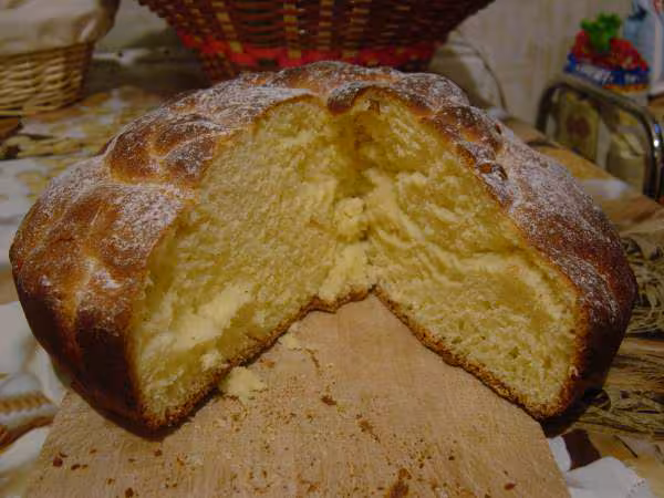 Interieur de la brioche