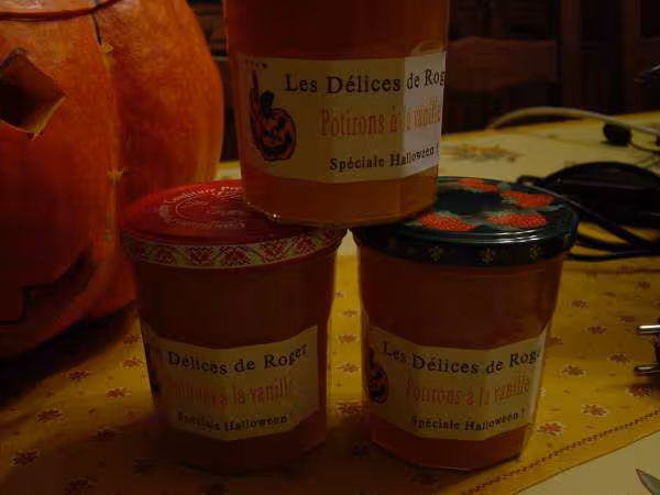La confiture de potiron de roger