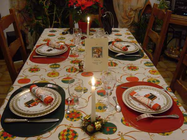 La table du reveillon 2005
