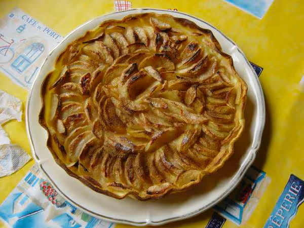 La tarte aux pommes de mon petit coeur