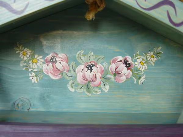 Les fleurs peintes