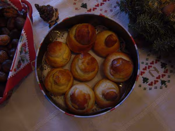 Les petites brioches a tete