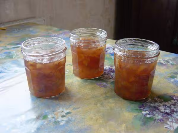 Ma confiture poires noix a la sortie de la map