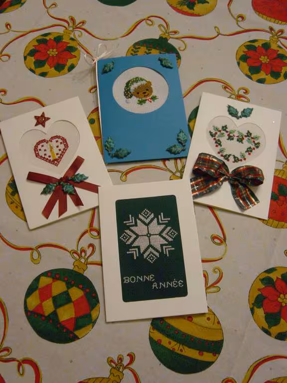 Mes cartes brodees