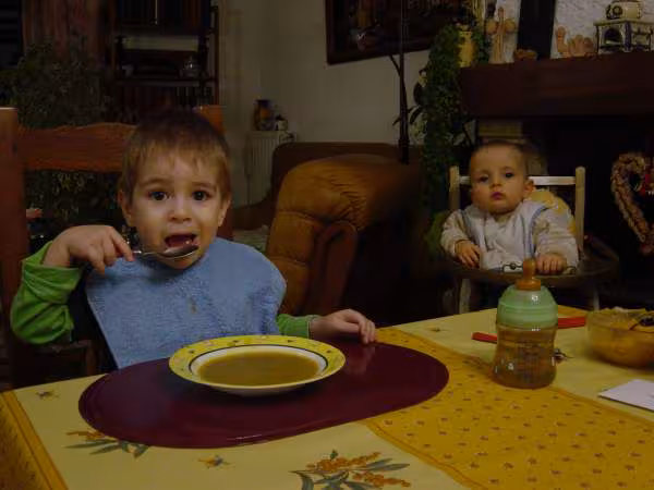 Mes petits enfants mael et juri