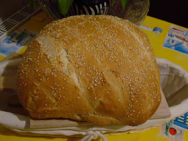 Pain au fromage blanc sur poolish