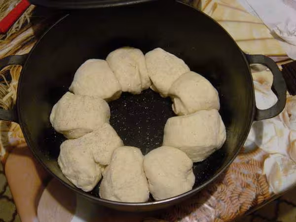 Pain au quinoa a la fin de la 1iere levee