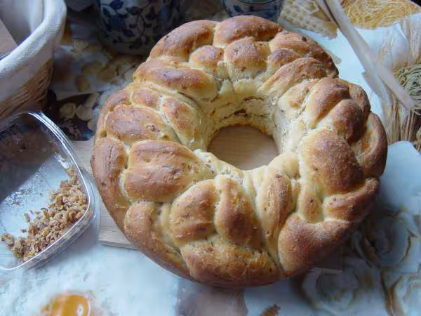 Pain aux oignons et au rape