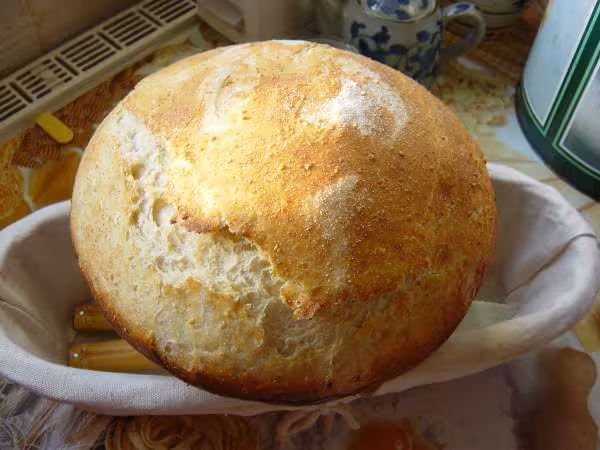 Pain blanc aux graines de sesame