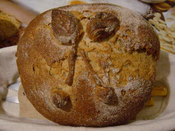 Pain cerise au fromage blanc