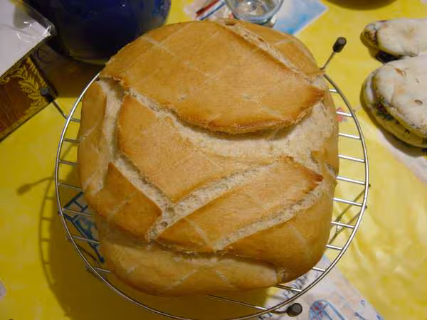 Pain de meteil a la cocotte