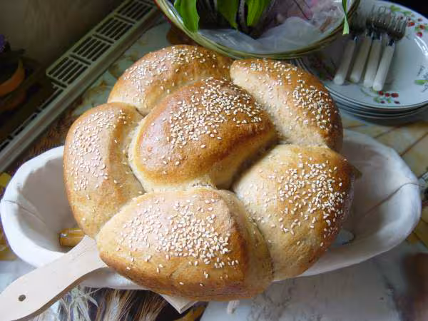 Pain paysan en cocotte