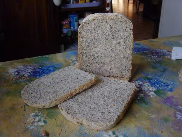 Pain poolish aux graines