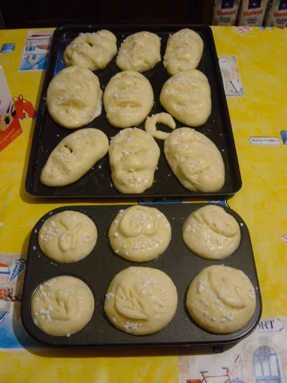 Petits pains au lait apres levee