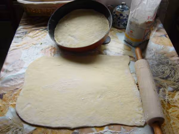 Preparation de la pate du chinois