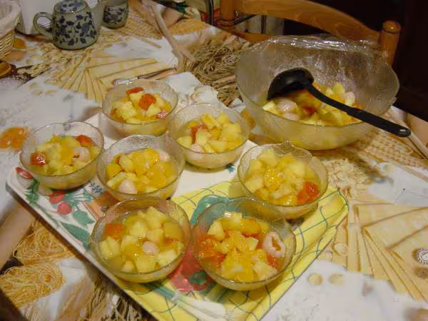 Salade de fruits reunionnaise