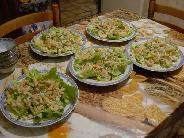 Salade shangai