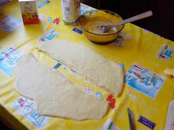 Separation de la pate