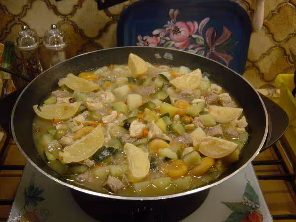 Tajine poulet mouton