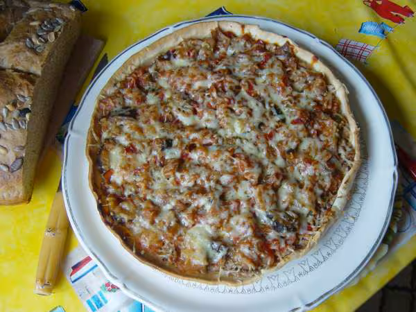 Tarte provencale au thon